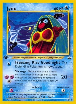 Jynx (31/64) [Néo Révélation 1ère édition] 