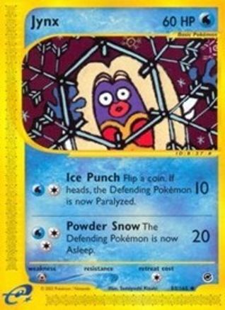 Jynx (83/165) [Expédition : Ensemble de base] 