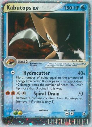 Kabutops ex  - Holofoil - Ultra Rare