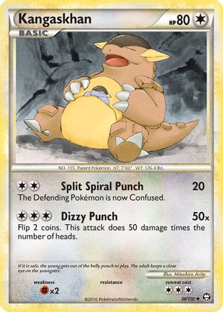 Kangaskhan  - Uncommon