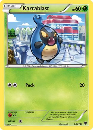 Karrablast (6/101) [Noir et blanc : explosion de plasma] 