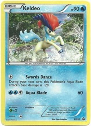 Keldeo (BW60) [Noir et blanc : promotions Black Star] 