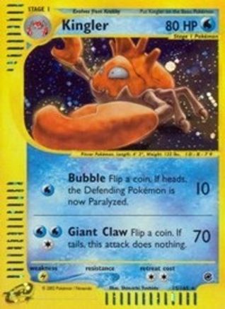 Kingler (15/165) [Expédition : Ensemble de base] 