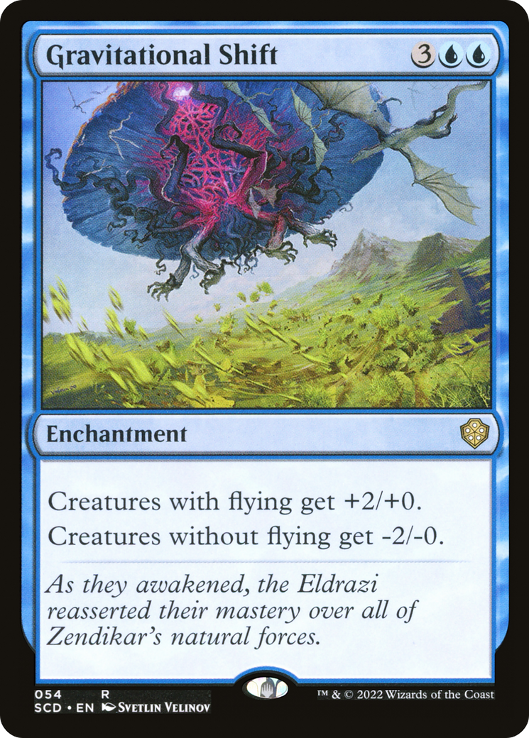 Changement gravitationnel [Decks Starter Commander] 