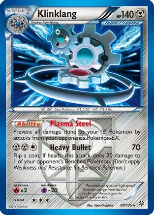 Klinklang (Team Plasma)  - Holofoil - Holo Rare