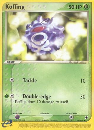 Koffing 054  - Common