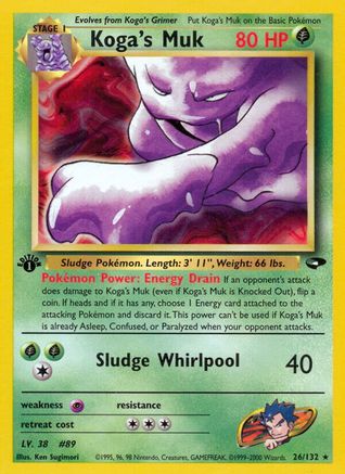 Koga's Muk 026  - 1st Edition - Rare