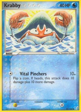 Krabby 054  - Common