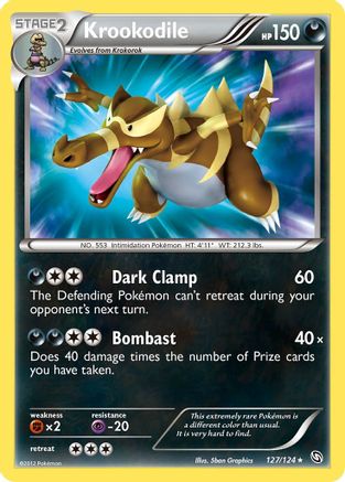 Krookodile  - Holofoil - Secret Rare