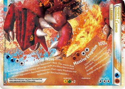 Kyogre & Groudon Legend (Bottom)  - Holofoil - Ultra Rare