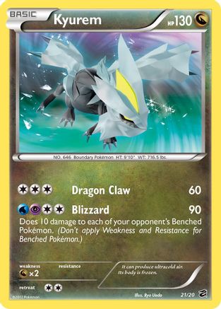 Kyurem  - Holofoil - Holo Rare