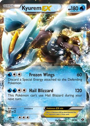 Kyurem EX  - Holofoil - Ultra Rare