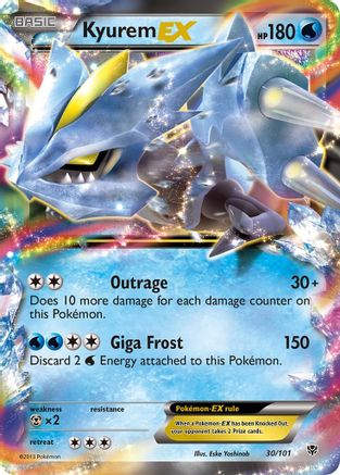 Kyurem EX  - Holofoil - Ultra Rare