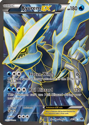 Kyurem EX (96 Full Art)  - Holofoil - Ultra Rare