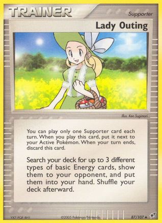 Lady Outing  - Reverse Holofoil - Uncommon