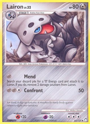 Lairon (53/123) [Diamant &amp; Perle : Trésors mystérieux] 