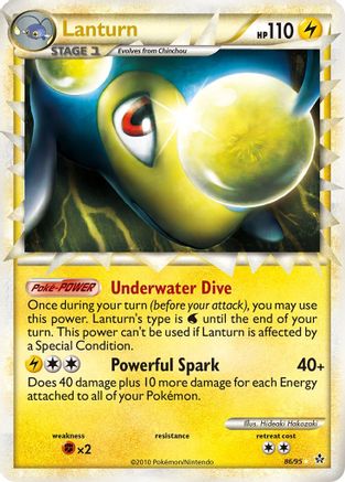 Lanturn (Prime) 086  - Holofoil - Ultra Rare