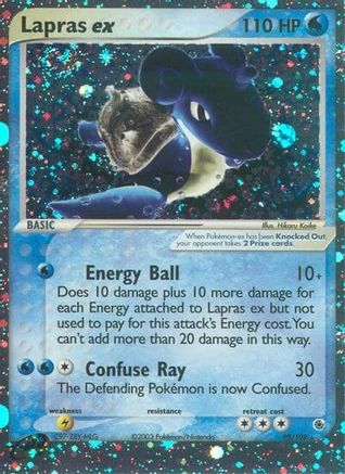 Lapras ex/109  - Holofoil - Ultra Rare