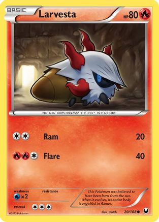 Larvesta (20)  - Common