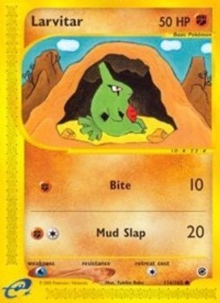 Larvitar (116/165) [Expédition : Ensemble de base] 