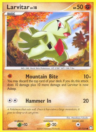 Larvitar  - Common