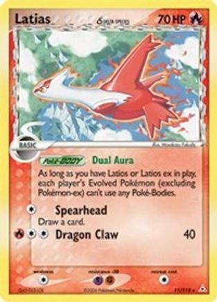 Latias - 011/110 (Delta Species)/110  - Holofoil - Holo Rare