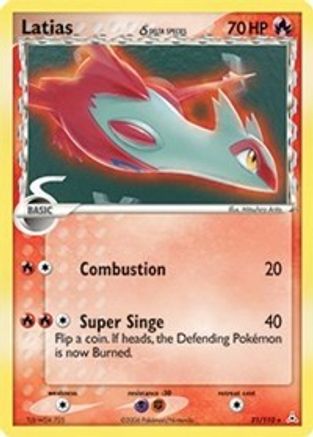Latias (Delta Species) 021  - Rare