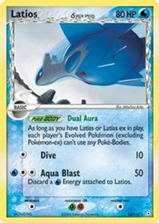 Latios - 012/110 (Delta Species)/110  - Reverse Holofoil - Holo Rare