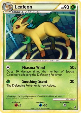 Leafeon  - Holofoil - Holo Rare