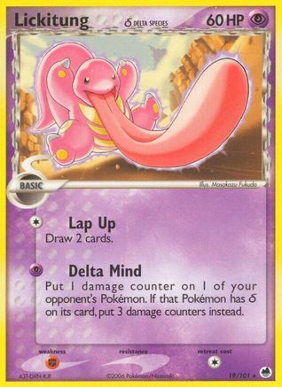 Lickitung (Delta Species) 019  - Rare