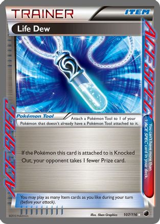 Life Dew  - Holofoil - Rare Ace