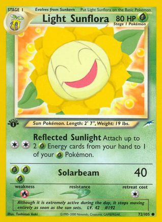 Light Sunflora 072  - 1st Edition - Common