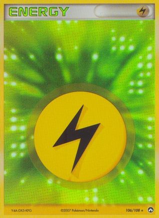 Lightning Energy  - Holofoil - Rare