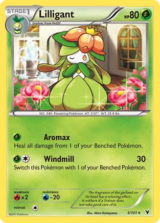 Lilligant 005  - Rare