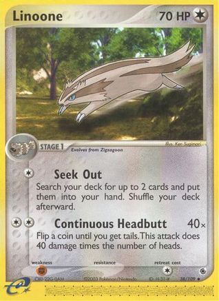 Linoone  - Uncommon