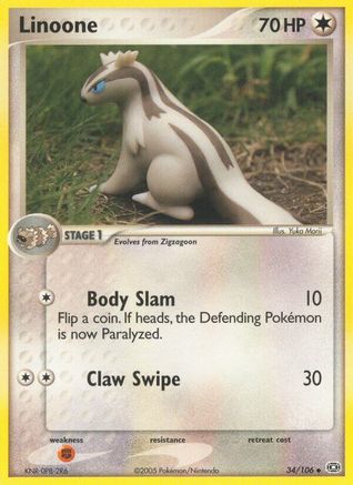 Linoone  - Reverse Holofoil - Uncommon