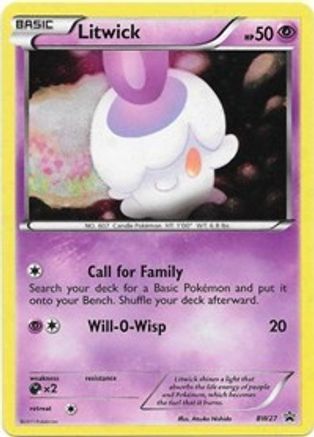 Litwick - BW27  - Holofoil - Promo