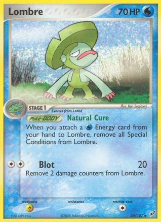 Lombre - 034/107/107  - Uncommon