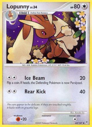 Lopunny 063  - Uncommon
