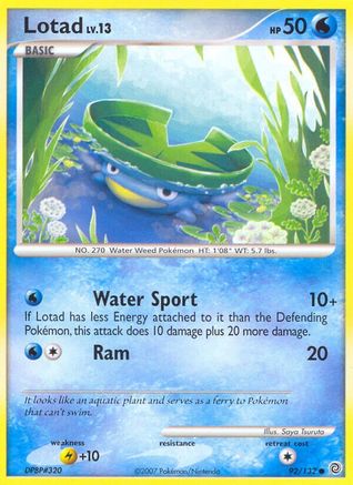 Lotad 092  - Common