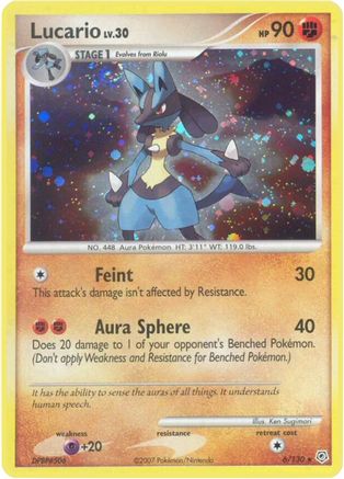 Lucario 006  - Holofoil - Holo Rare
