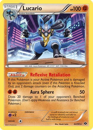 Lucario  - Holofoil - Holo Rare