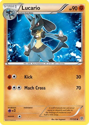 Lucario (77)  - Uncommon