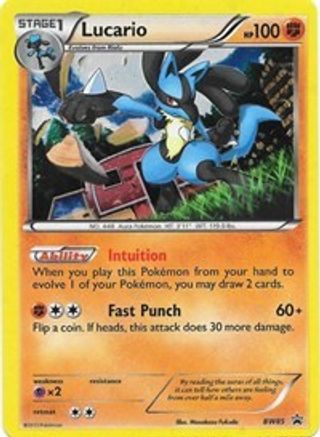 Lucario - BW85  - Holofoil - Holo Rare