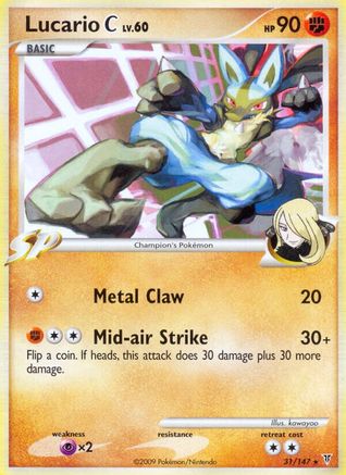 Lucario C  - Rare