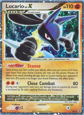 Lucario LV.X - DP12  - Holofoil - Promo