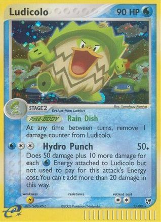 Ludicolo (7/100) [EX: Sandstorm]