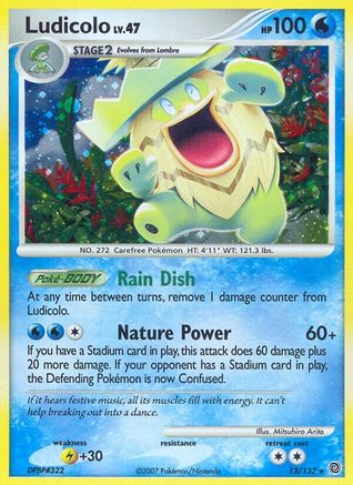 Ludicolo/132  - Holofoil - Holo Rare