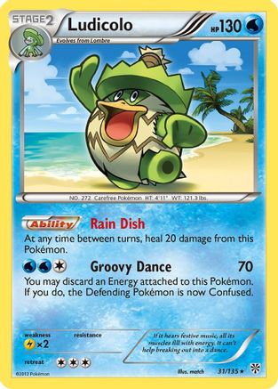 Ludicolo  - Rare