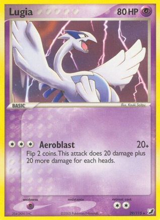 Lugia (29/115) (Estampillé) [EX : Forces invisibles] 